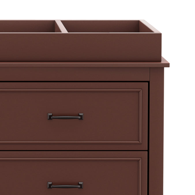 M0619CR,The MDB Family,Universal Wide Removable Changing Tray in Crimson