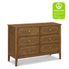 M11426L,DaVinci,Chloe Regency 6-Drawer Dresser in Walnut