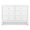 M11426W,DaVinci,Chloe Regency 6-Drawer Dresser in White