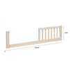 M11999NX,The MDB Family,Toddler Bed Conversion Kit in Washed Natural