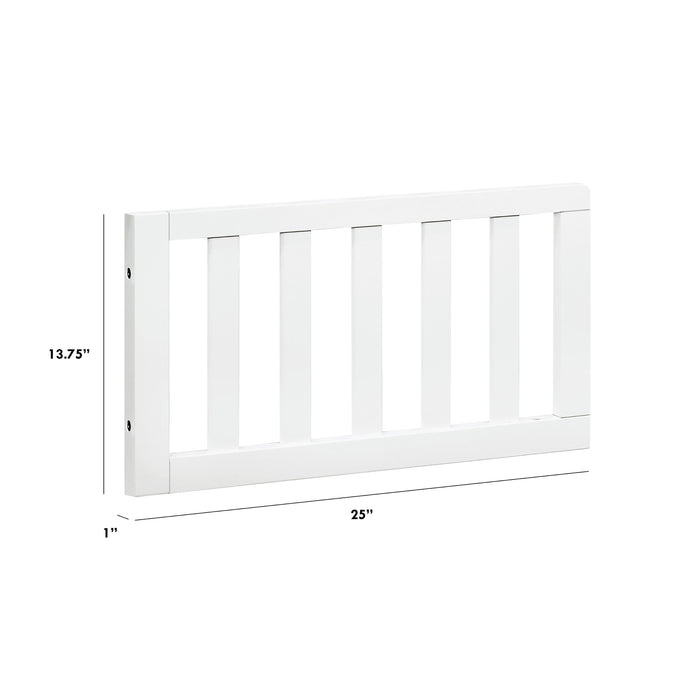 M12599W,The MDB Family,Toddler Bed Conversion Kit in White