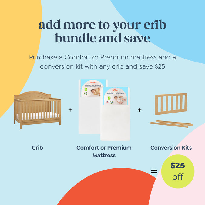 M12801HY,DaVinci,Charlie 4-in-1 Convertible Crib in Honey