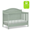 M12801LS,DaVinci,Charlie 4-in-1 Convertible Crib in Light Sage