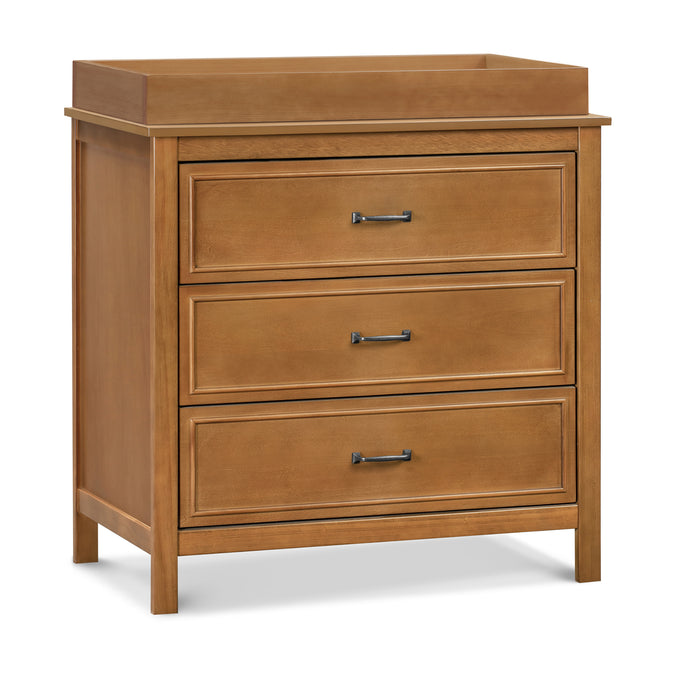 M12823CT,DaVinci,Charlie 3-Drawer Dresser in Chestnut