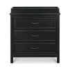 M12823E,DaVinci,Charlie 3-Drawer Dresser in Ebony