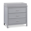 M12823G,DaVinci,Charlie 3-Drawer Dresser in Grey