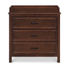 M12823Q,DaVinci,Charlie 3-Drawer Dresser in Espresso