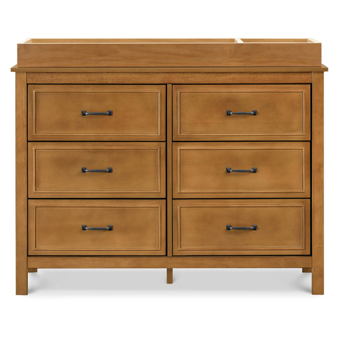 M12826CT,DaVinci,Charlie 6-Drawer Double Dresser in Chestnut