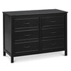 M12826E,DaVinci,Charlie 6-Drawer Double Dresser in Ebony