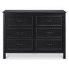 M12826E,DaVinci,Charlie 6-Drawer Double Dresser in Ebony