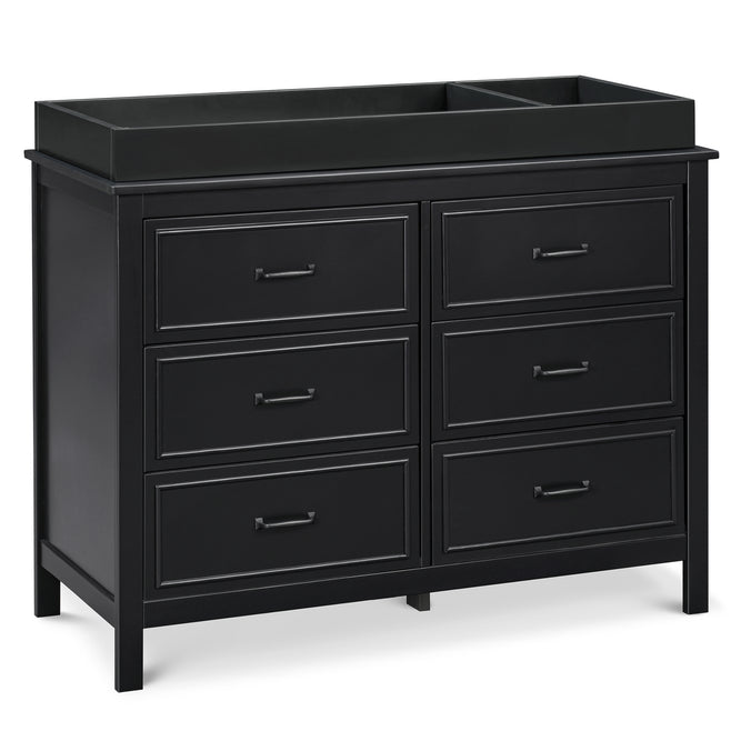 M12826E,DaVinci,Charlie 6-Drawer Double Dresser in Ebony