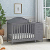 M12881G,DaVinci,Charlie 4-in-1 Convertible Mini Crib & Changer in Grey