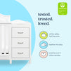 M12881W,DaVinci,Charlie 4-in-1 Convertible Mini Crib & Changer in White