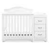 M12881W,DaVinci,Charlie 4-in-1 Convertible Mini Crib & Changer in White