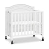 M12898W,DaVinci,Charlie Folding Portable 3-in-1 Mini Crib in White