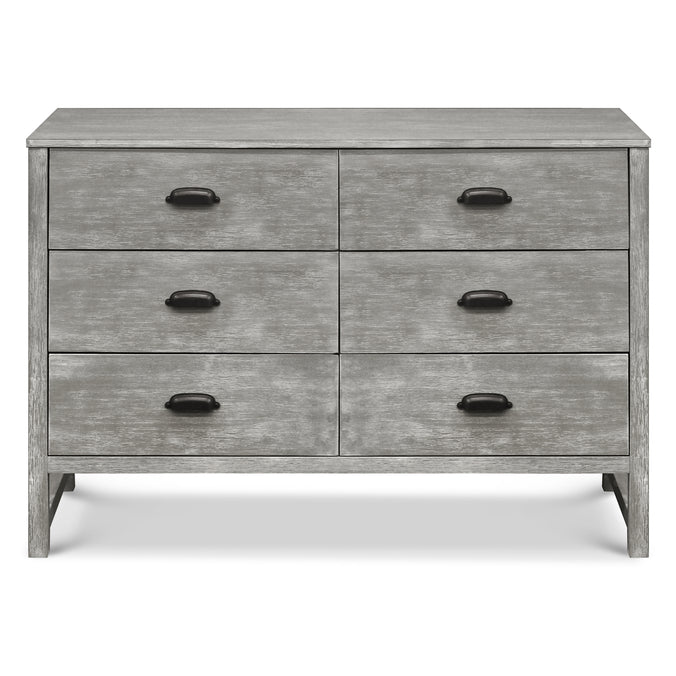 M13516CTG,DaVinci,Fairway 6-Drawer Double Dresser in Cottage Grey