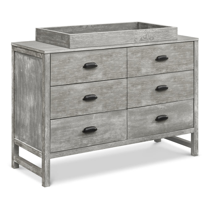 DaVinci Fairway 6-Drawer Double Dresser Cottage White