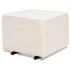 M13985PCM,DaVinci,Davinci Universal Gliding Ottoman in Performance Cream Linen