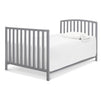 M18198G,DaVinci,Dylan Folding Portable 3-in-1 MiniCrib and TwinBed in Grey