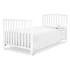 M18198W,DaVinci,Dylan Folding Portable 3-in-1 MiniCrib and TwinBed in White