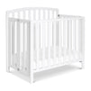 M18198W,DaVinci,Dylan Folding Portable 3-in-1 MiniCrib and TwinBed in White