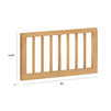 M19699HY,The MDB Family,Toddler Bed Conversion Kit in Honey