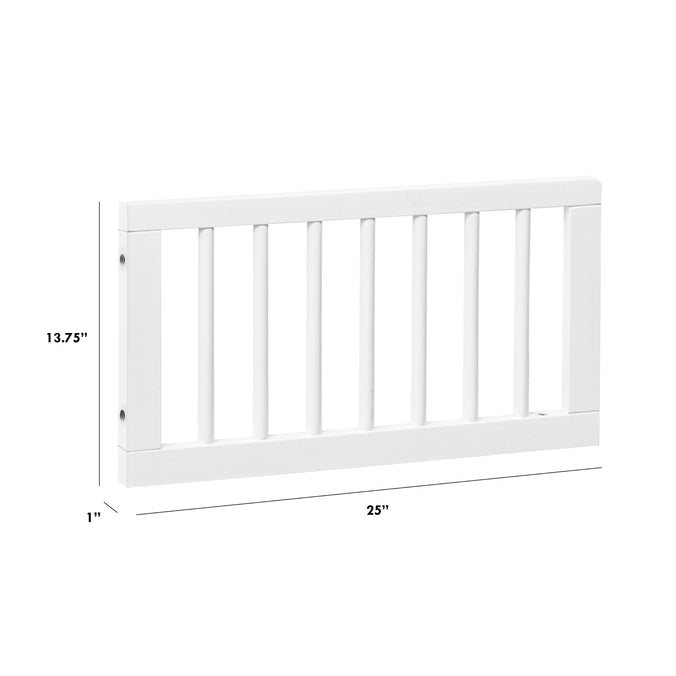 M19699W,The MDB Family,Toddler Bed Conversion Kit in White