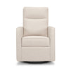 M19787BH,DaVinci,Gabby Pillowback Swivel Glider in Beach