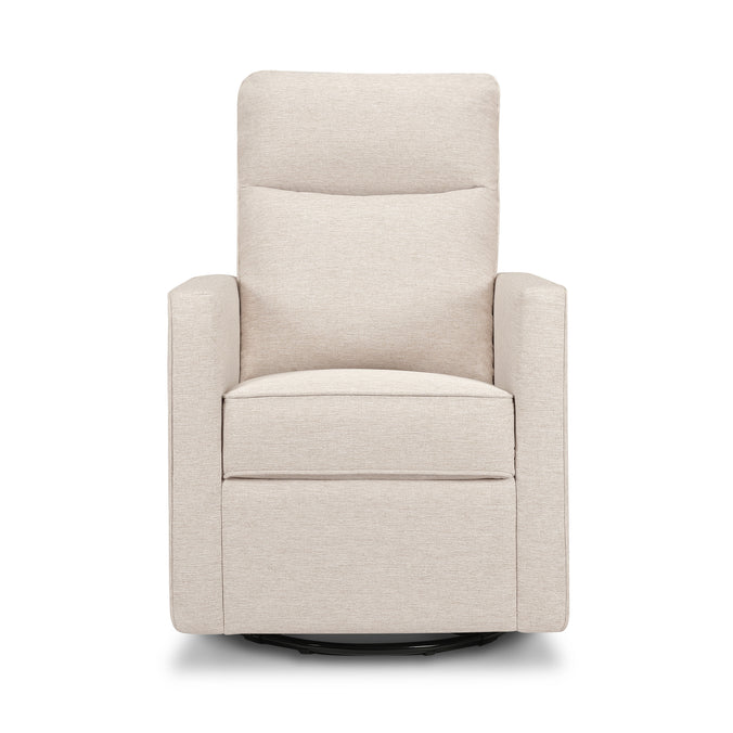 M19787BH,DaVinci,Gabby Pillowback Swivel Glider in Beach
