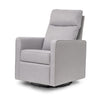 M19787MIG,DaVinci,Gabby Pillowback Swivel Glider in Misty Grey