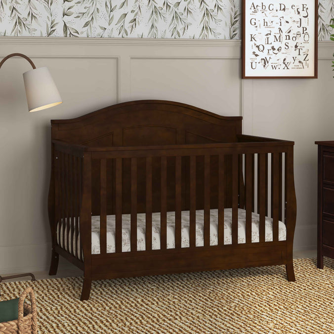 M20101Q,DaVinci,Emmett 4-in-1 Convertible Crib in Espresso