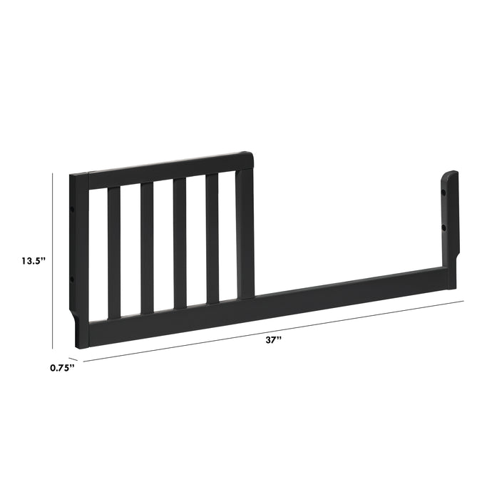 M20399E,The MDB Family,Mini Toddler Bed Conversion Kit in Ebony Black
