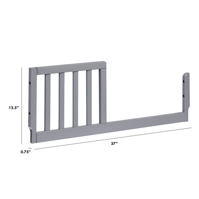 M20399G,The MDB Family,Mini Toddler Bed Conversion Kit in Grey