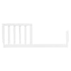 M20399W,The MDB Family,Mini Toddler Bed Conversion Kit in White