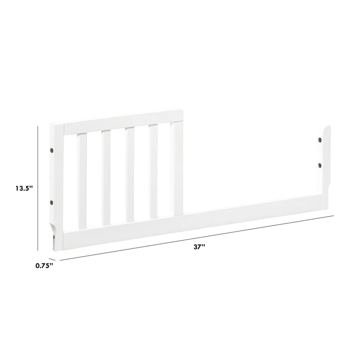 M20399W,The MDB Family,Mini Toddler Bed Conversion Kit in White