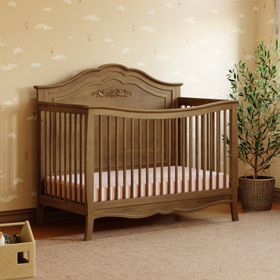 M20801L,DaVinci,Fiona 4-in-1 Convertible Crib in Walnut