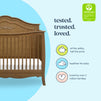 M20801L,DaVinci,Fiona 4-in-1 Convertible Crib in Walnut