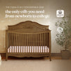 M20801L,DaVinci,Fiona 4-in-1 Convertible Crib in Walnut