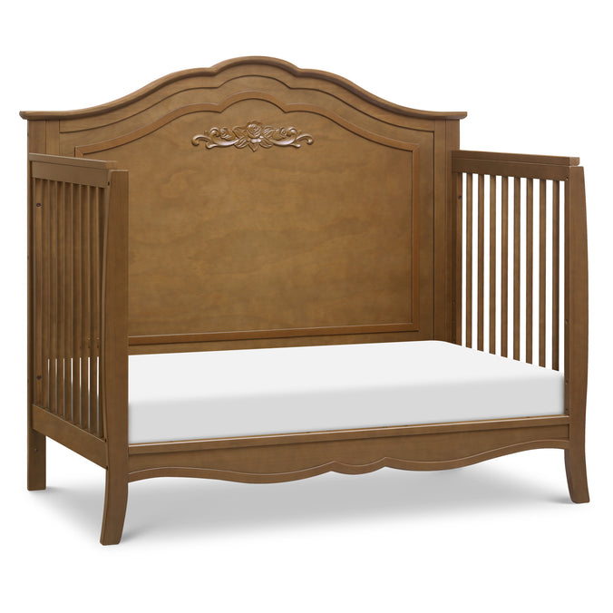 M20801L,DaVinci,Fiona 4-in-1 Convertible Crib in Walnut