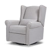 M21887MIG,DaVinci,Hayden Recliner and Swivel Glider in Misty Grey