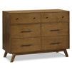 M22526L,DaVinci,Otto 6-Drawer Dresser in Walnut