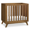 M22598L,DaVinci,Otto 3-in-1 Convertible Mini Crib with 4 Mattress in Walnut