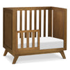 M22598L,DaVinci,Otto 3-in-1 Convertible Mini Crib with 4 Mattress in Walnut