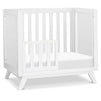 M22598W,DaVinci,Otto 3-in-1 Convertible Mini Crib with 4 Mattress in White