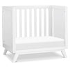 M22598W,DaVinci,Otto 3-in-1 Convertible Mini Crib with 4 Mattress in White