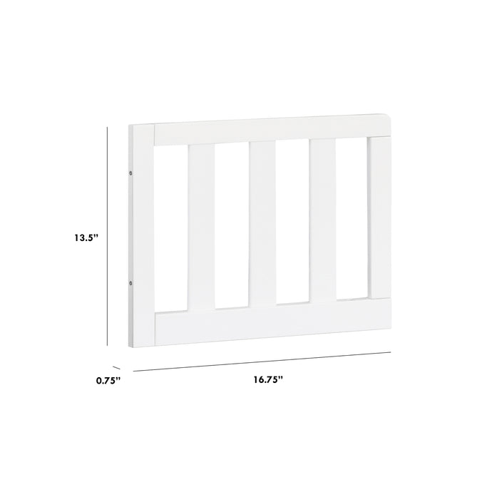 M22599W,The MDB Family,Mini Toddler Bed Conversion Kit (Otto) in White