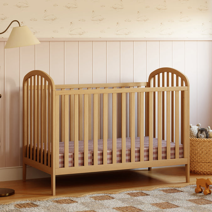M23901HY,DaVinci,Beau 3-in-1 Convertible Crib in Honey