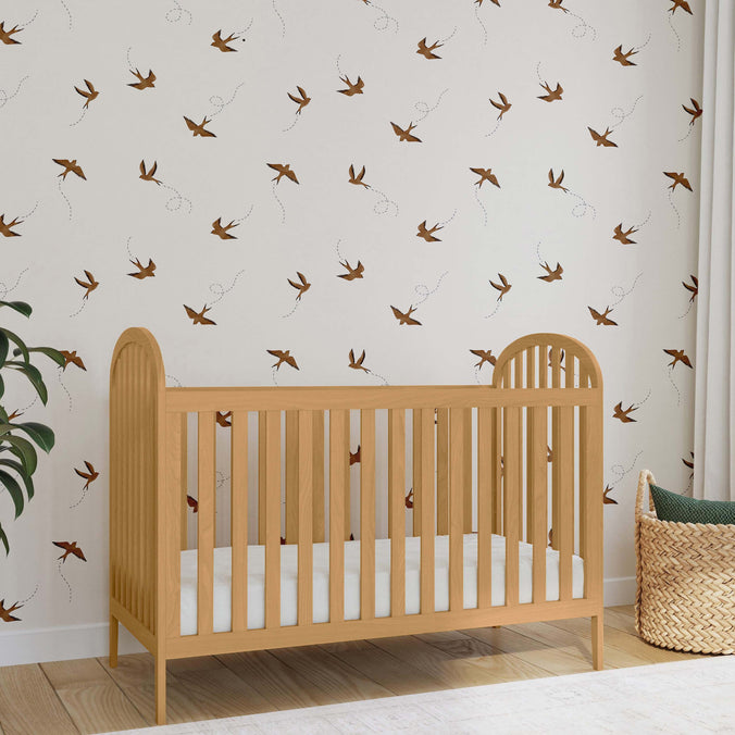 M23901HY,DaVinci,Beau 3-in-1 Convertible Crib in Honey
