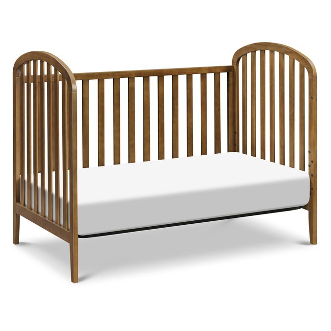 M23901L,DaVinci,Beau 3-in-1 Convertible Crib in Walnut