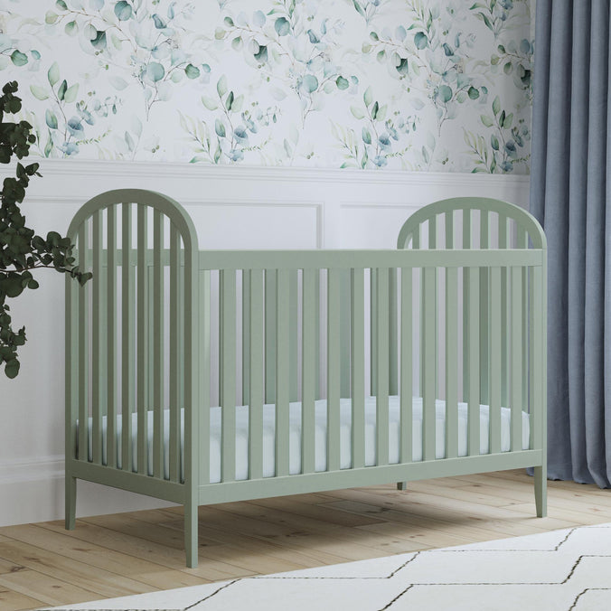 M23901LS,DaVinci,Beau 3-in-1 Convertible Crib in Light Sage